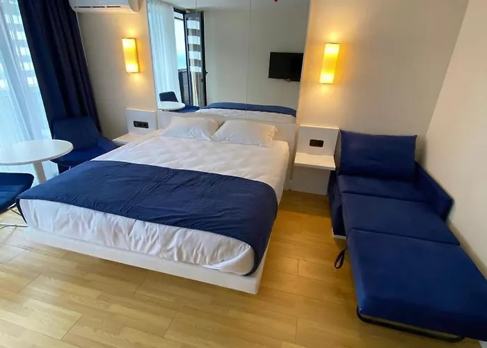 Studio met een King Size Bed
